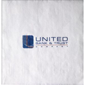 White 1-Ply Over-All Linen Embossed Semi-Crepe Luncheon Napkin (Grande)